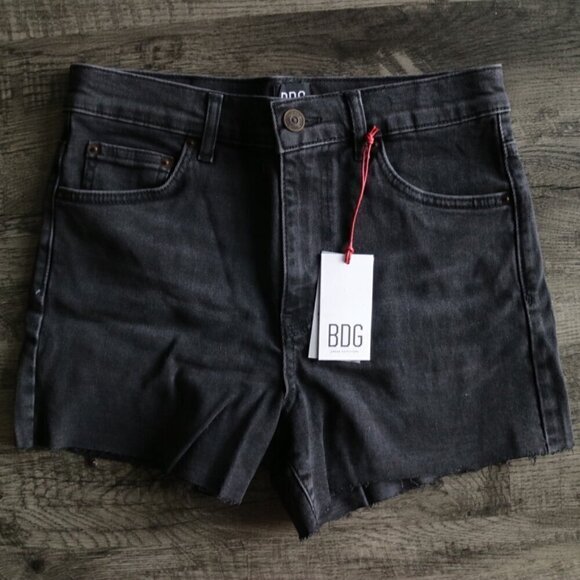 Urban Outfitters Pants - NWT Urban Outfitters BDG Black Shorts Size 26 A Line Denim